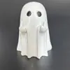 Decoración de Fiesta de Fantasmas Blancos Lindos de Halloween para Jardín, Escritorio, Adornos Pequeños