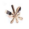 Talher de Metal para Restaurante Ocidental de Alto Nível, Faca, Garfo e Colher, Fivela para Guardanapo, Argola para Guardanapo, Argola para Guardanapo, Argola para Pano de Boca, Fabricante Atacado