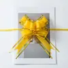 Fita de Flor Puxada à Mão Decoração de Quarto de Casamento Escada de Casamento Sala de Estar Embalagem de Flor para Presente Caixa de Presente Laço de Gaze de Neve