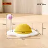 Estrutura de Escalada para Gatos em Madeira Maciça para Apartamentos Pequenos, Economizadora de Espaço, Casa para Gatos de Uso Doméstico, Arranhador, Árvore para Gatos, Cápsula Espacial Integrada, Brinquedo para Gatos