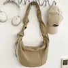 Bolsa de Hombro Cruzada Informal Simple Tipo Bollo de Otoño 2026 para Mujer, Gran Capacidad, para Yoga