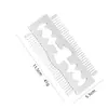Fabricante de Peines de Acero Inoxidable para Peluquería, Peines Plegables, Peine para Aceite, Peine para Barba, Peine para Estilismo de Barba de Hombre, Peine Portátil de Plástico