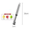 Descorazonador de espino de acero inoxidable, herramienta para descorazonar dátiles rojos, dispositivo para descorazonar manzanas, herramienta doméstica para quitar semillas de cerezas