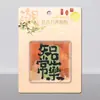 Adesivos magnéticos acrílicos com texto inspirador, adesivos magnéticos de geladeira, adesivos magnéticos para quadro branco de escritório, adesivos magnéticos com texto decorativo, prêmios