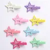 Pinza Ondulada para el Cabello en Forma de U de Color Caramelo de 6 cm, Pinza de Pico de Pato Brillante Sin Costuras para Manualidades para Mujeres, Pasador, Accesorio para el Cabello