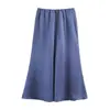 Para Comércio Exterior Transfronteiriço Europeu e Americano Roupas Femininas Aliexpress Mais Vendidas Verão Simples Versátil Saia de Cetim de Acetato de 12 Cores