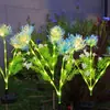 Novas Luzes de Medusa para Gramado em Forma de Cogumelo Alimentadas por Energia Solar para Jardim Externo