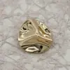 Botones Metálicos Plegados de Forma Especial de 30/38 mm Pequeños Botones Decorativos para Blusas y Chaquetas de Mujer Fragantes Accesorios de Ropa Venta al por Mayor