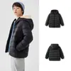 Chamarra de plumón infantil Balabala Otoño e Invierno Conjunto Abrigo Niños Niñas Bebé Combinación Padre-Hijo Ropa Infantil Cálida Moderna