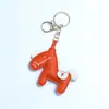 Ano do Cavalo Huayang, tenha dinheiro imediatamente, acessório de pingente de couro, chaveiro de cavalo pequeno, pingente de mochila, acessório de chaveiro de bagagem