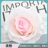 Cabezas de Rosas Artificiales, Tamaño Mediano, Núcleo Envuelto, Decoración de Pared, Accesorios para el Frente del Coche, Flores de Seda, Decoración DIY, Adornos para Ropa, Ramos de Flores Artificiales