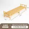 Cama plegable de bambú, doble/individual, cama para siesta/descanso de adultos, uso doméstico, alquiler económico, cama de bambú de doble propósito