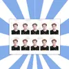 Mercancía de apoyo para fans del meet-and-greet de la nueva foto de identificación de 1 pulgada de Zhang Yixing, mismo estilo que en Douyin