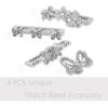 Correa de Silicona Universal para Apple Watch con Anillo Decorativo para Apple Watch