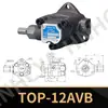 Bomba de Engranajes Cicloidales TOP-12A 13A Bomba de Aceite Lubricante Hidráulica Triangular Motor Eléctrico Bomba de Aceite de Engranajes Bomba de Aceite para Motor