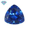 Huagang Gema Fertilizante Triángulo Zirconio Azul Piedra en Bruto Venta al por Mayor Gema Triángulo Zirconio Azul Joyería Anillo de Diamante Sintético
