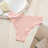 Tamanho Grande Traceless T-Tracks Transfronteiriço Secagem Rápida Sexy Amazon Roupa Íntima Feminina Respirável High-Fork Calcinhas Femininas