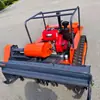 Diretamente do Fabricante, Cortador de Grama por Controle Remoto, Novo Cortador de Grama Diesel com Esteiras, Máquina para Recuperação de Terras Agrícolas e Corte de Grama