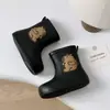 Galochas de Capivara Estilo Coreano para Mulheres, Antiderrapantes, para Crianças de Meia-Idade e Mais Velhas, Galochas Quentes para Família, Botas de Água Escolares, Galochas para Estudantes