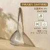 Espumadera Grande de Acero Inoxidable 304 para Uso en Cocina Doméstica, para Sacar Fideos y Dumplings, Escurrir Agua, Cuchara Sopera Anti-quemaduras de Mango Largo, Colador Utensilio de Cocina