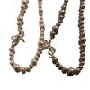Gradient Bow Grey Pearl Necklace Light Luxo High-end Clavícula Corrente Cyber Celebridade Senhoras Atmosférica Vestido Acessórios