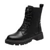 Botas de nieve para mujer, colección otoño/invierno 2026, engrosadas y forradas de felpa, versátiles, de suela gruesa, cálidas, de algodón