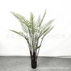 Nuevo helecho cola de caballo nórdico para decoración del suelo del hogar, simulación de planta verde en maceta, helecho persa, árbol de alambre de hierro