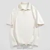 Camisa Polo de Marca Trendy Enpu Verano Nuevo Estilo Camiseta para Hombre Holgada Casual Versátil Manga Corta Camisa Base