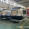 La fábrica de Shanghái produce carritos de comida con acabado espejo, cocinas móviles, carritos de bebidas frías, carritos gourmet y carritos de café