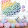Macaron Color Caramelo Globo Decoración Fiesta de Cumpleaños Globo Confesión Forma de Globo Boda Color Macaron Globo