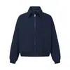 Yidao Vintage 2026 Otoño Nuevo Estilo Retro Americano Minimalista Nicho Casual Chaqueta Reversible Corta con Solapa