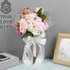Casamento estilo ocidental Suprimentos para casamento Noiva Madrinha Rosa Simulação Flor de Mão Suprimentos para Fotografia de Casamento Feito à mão