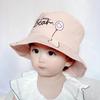 Sombrero de Bebé Primavera y Otoño Sección Delgada Bebé Niña Niño Lindo Súper Lindo Sombrero de Cubeta Protección Solar Infantil Sombrero de Pescador a la Moda