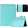 Funda adecuada para tablet iPad 11ª generación, Samsung Tab A11plus funda protectora anticaídas con soporte y ranura para tarjeta de color sólido