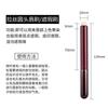 Zhuoerya Brocha de Maquillaje Herramienta de Belleza Brocha para Labios Brocha Mezcladora con Cubierta Brocha Correctora Cabeza Redonda Brocha para Labios Versión Portátil para Fijar el Maquillaje