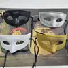 Máscaras de Mascarada de Media Cara de Alta Gama Nuevas de Gran Venta Transfronterizas para Hombres y Mujeres, Máscaras Sexys y Elegantes para Fiestas Venecianas