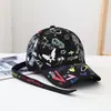 Gorra de Béisbol de Verano con Graffiti para Hombre, Gorra Hip-Hop Estampada Estilo Urbano Juvenil, Gorra Versátil Casual para Sombrear el Sol para Mujer