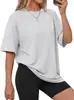 GAYHAY Sudadera Deportiva de Otoño para Mujer, Cuello Redondo, Estilo Oversize Y2K, Holgada, Muy Adecuada