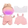 Adecuado para Ropa de Muñeca Labubu, Peluche Vinilo Sentado Fiesta Primera, Segunda y Tercera Generación Traje de Falda de Repuesto