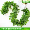 Decoración de Hoja de Uva de Ratán, Enredadera de Flores Artificiales, Planta Verde Envuelta en Tubo, Hojas Colgantes de Techo, Hiedra Verde de Plástico