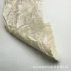 Tecido de veludo plissado em toda a superfície com relevo dourado, tecido para vestido de gala, vestido de moda, camisa, plissado lavado, brilho tridimensional