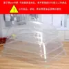 6040 Cubierta Rectangular Transparente para Alimentos Cubierta a Prueba de Polvo Cubierta de Plástico Cubierta para Exhibición de Pasteles Deli Bandeja Cubierta para Alimentos Cubierta de Conservación