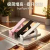 Elevador de Escritorio Soporte para Pies de Teclado Plegable Soporte de Plástico para Laptop Soporte Plegable para Pies Soporte Invisible