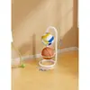 Rack de Armazenamento de Basquete de Chão Prateleira de Armazenamento de Futebol Equipamento Esportivo Indoor Infantil Bolas Cesta de Armazenamento Dobrável para Casa