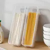 Recipiente para Macarrão Espaguete de Cozinha Caixa Organizadora Doméstica para Conservação de Cereais com Tampa Caixa de Espaguete Recipiente de Alimentos para Cozinha