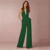 2024 Nuevo Vestido de Banquete Europeo y Americano para Mujer Mono Amazon Sitio Independiente Estilo Caliente Sexy Halterneck Pantalones de Mujer