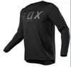 Ropa Fox para Descenso Ropa para Ciclismo de Montaña para Hombres y Mujeres Camisetas de Manga Larga Ropa de Carreras de Motocicleta Todoterreno de Verano Ropa para Descenso