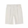 Calças finas de seda gelada de verão cinco quartos para meninos, roupa externa reta, shorts casuais, estilo maduro leve e versátil para homens, calças médias
