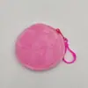 Monedero Lindo y Creativo Estilo Mochila, Accesorio para Llavero Colgante, Bolsita Simple para Guardar Auriculares, Bolso Liso