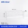 Portatubos Colorimétricos de Madera para Laboratorio 25ml 50ml 100ml Portatubos de Ensayo Colorimétricos con 6 Agujeros y 12 Agujeros para Colorimetría